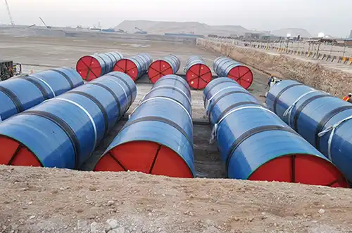 Pipes supplied to Qatar Reservoir Project