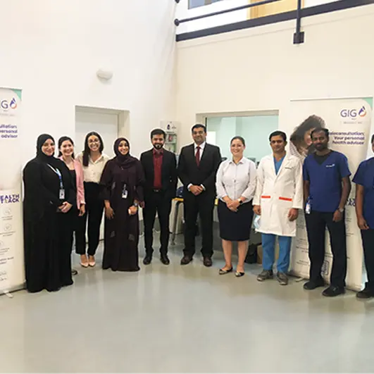 Medical camp conducted in TROUVAY & CAUVIN Jebel Ali Premises as a part of our employee social welfare policy