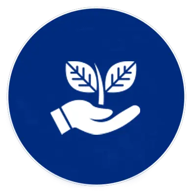 Icon for environment friendly