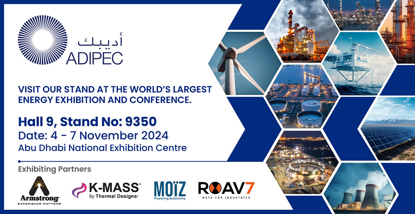 POP UP BANNER to announce ADIPEC participation