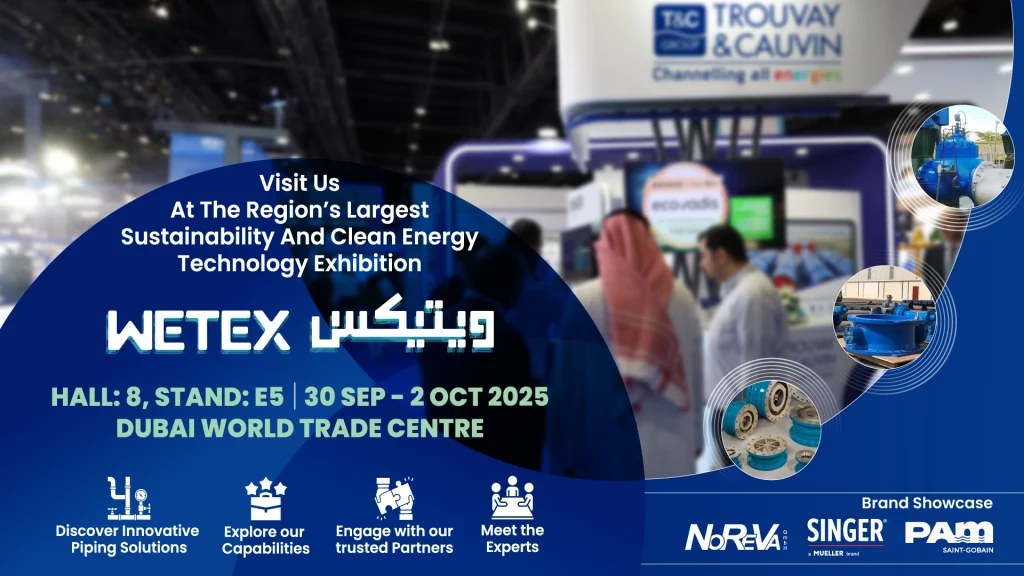 WETEX Participation announcement with stand details.